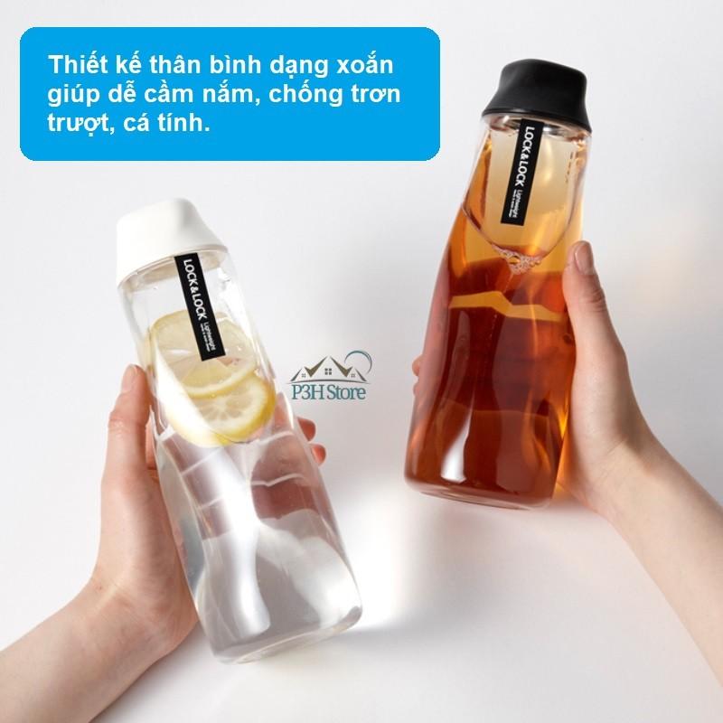 Bình nước cho bé đi học Lock&Lock nhựa PET dung tích 500/700ml an toàn thực phẩm HAP558 HAP559