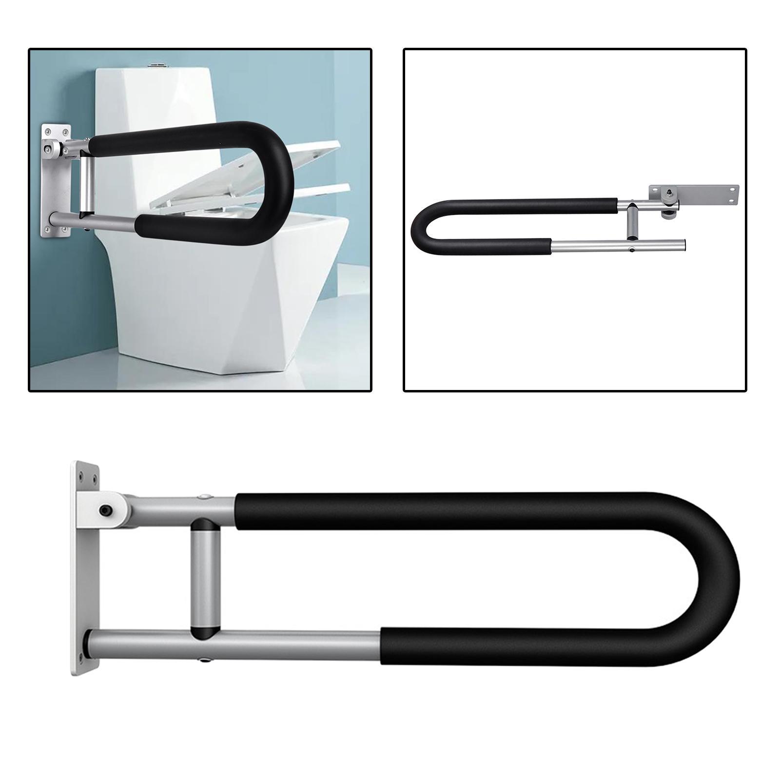 Shower Assist Wall Mount Elderly Disabled Toilet Aid Folding