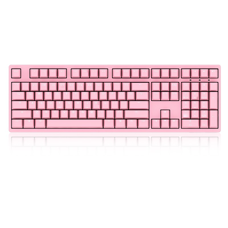 Bàn Phím Cơ AKKO 3108S PINK LED WHITE (CHERRY SWITCH) - Hàng Chính Hãng