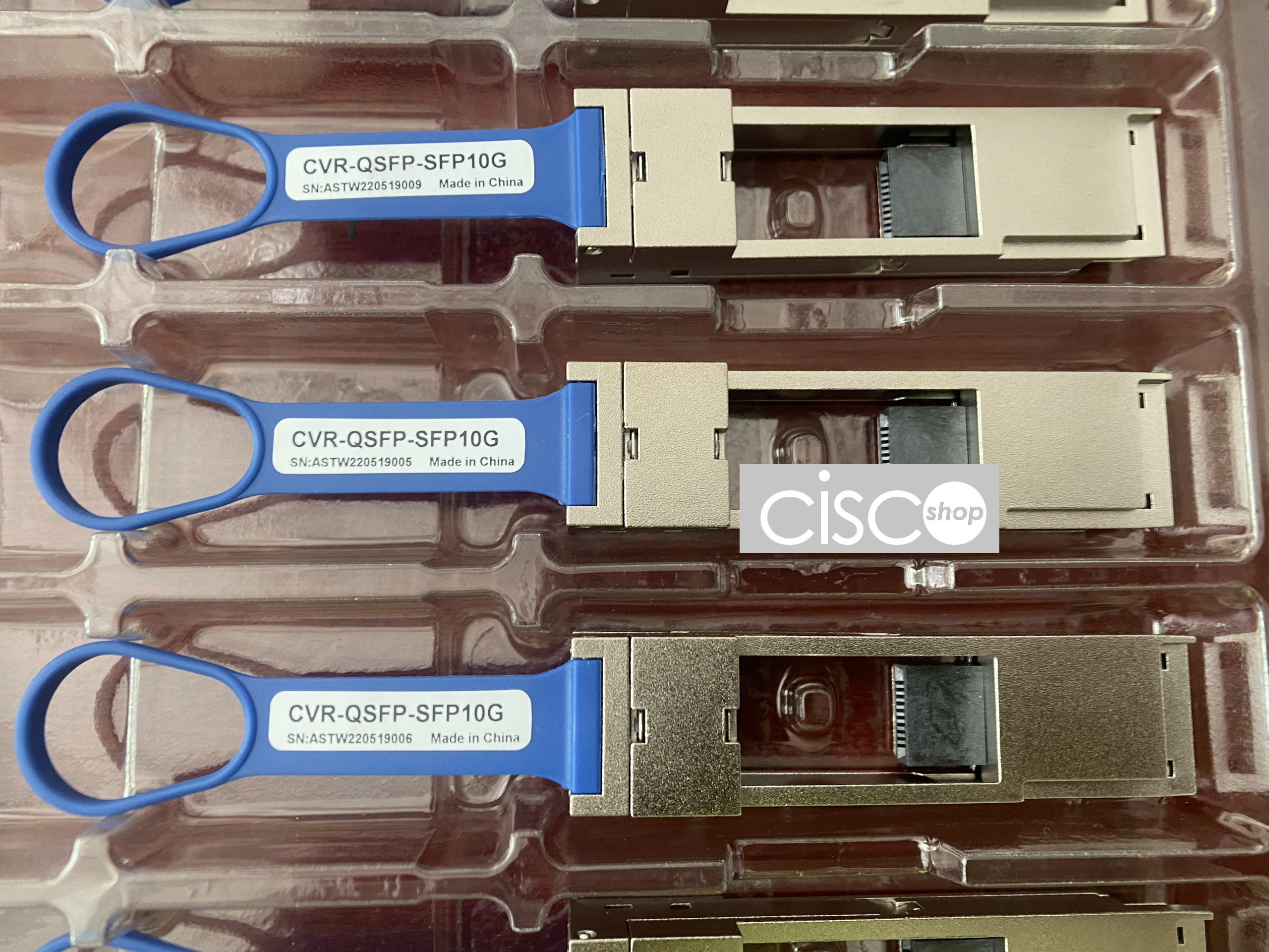 CVR-QSFP-SFP10G Converter quang QSFP 40G to SFP+ 10G Adapter Module hàng nhập khẩu