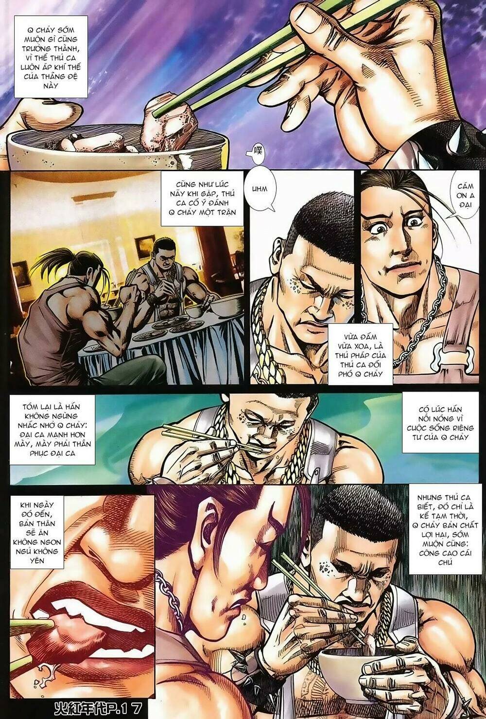 hỏa hồng niên đại hắc cốt đường chapter 124 14