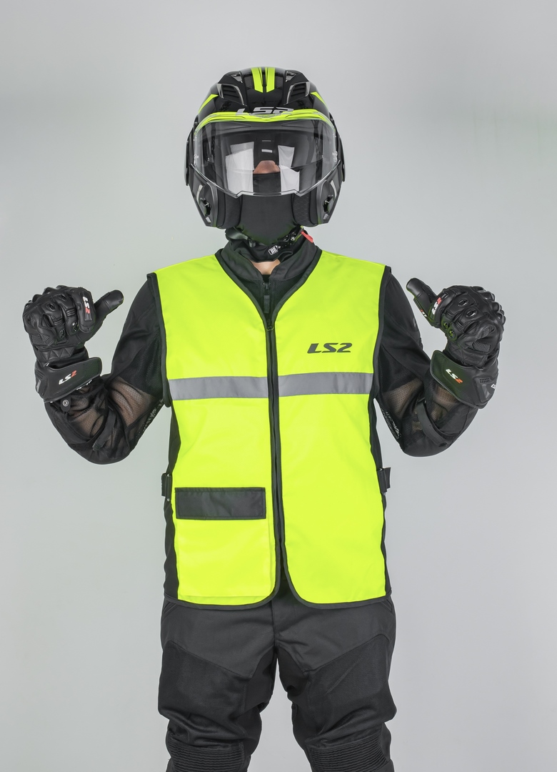 Áo Khoác Phản Quang LS2 Vest Man - SPID