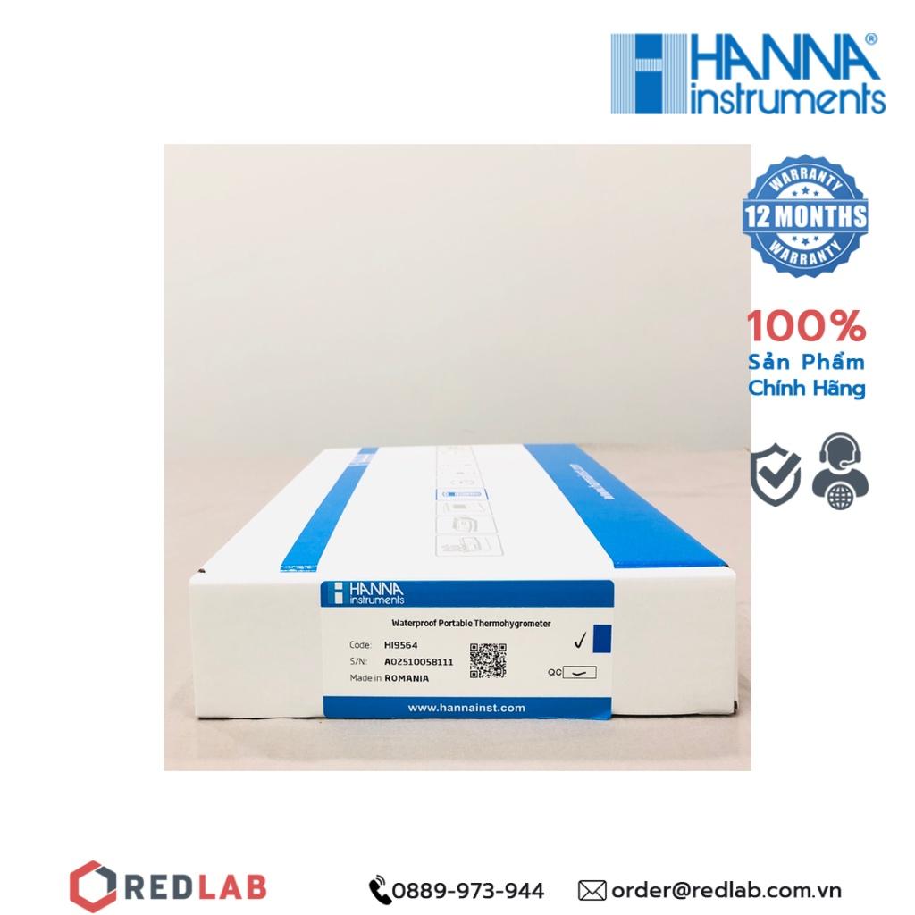Máy đo độ ẩm, nhiệt độ trong không khí Hanna HI9564, bảo hành 12 tháng - Máy đo nhiệt độ, độ ẩm cầm tay