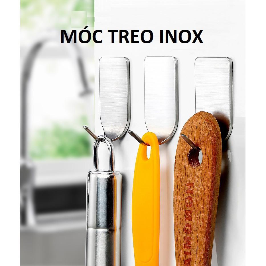 Móc Dán Tường Chịu Lực, Móc Inox Siêu Dính, Móc Treo Đồ Dùng Gia Đình Khu Bếp, Nhà Tắm, Không Khoan Đục. Kingler 2001