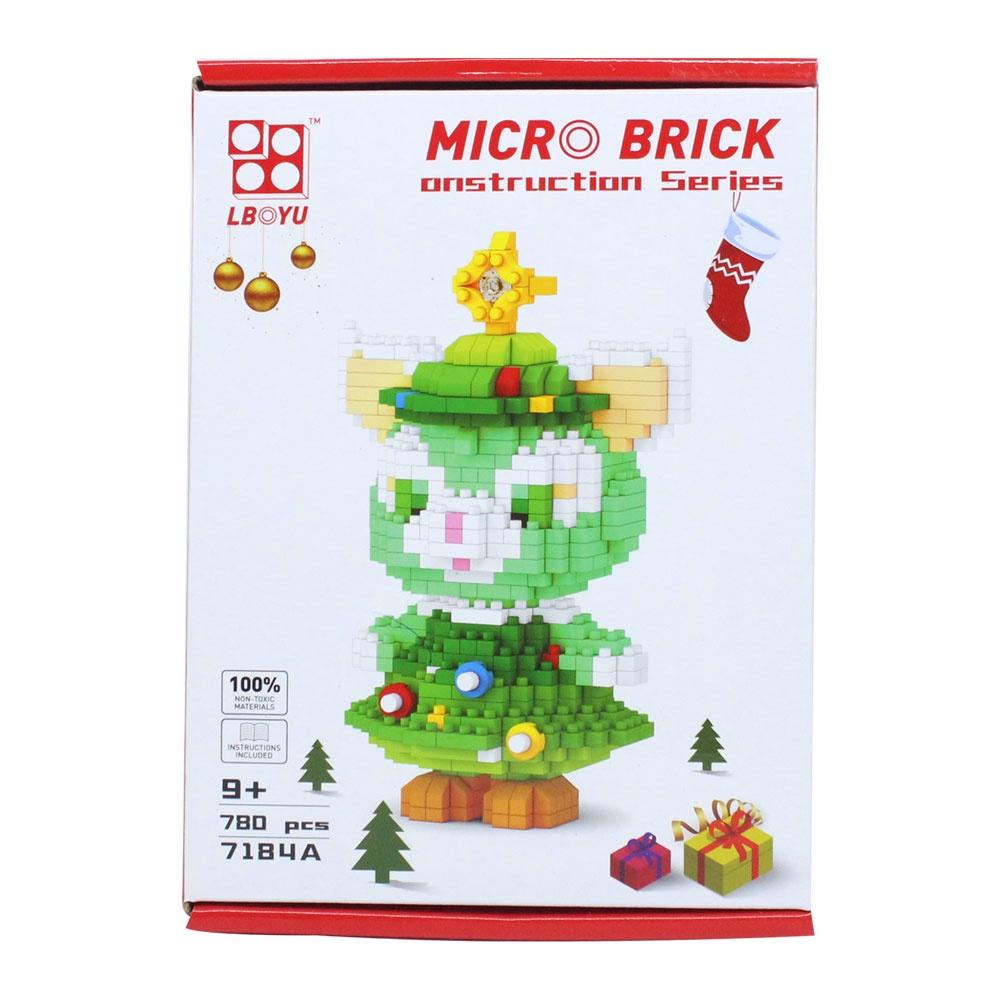 Đồ chơi micro blocks xếp khối tuần lộc Noel VBC-7184A