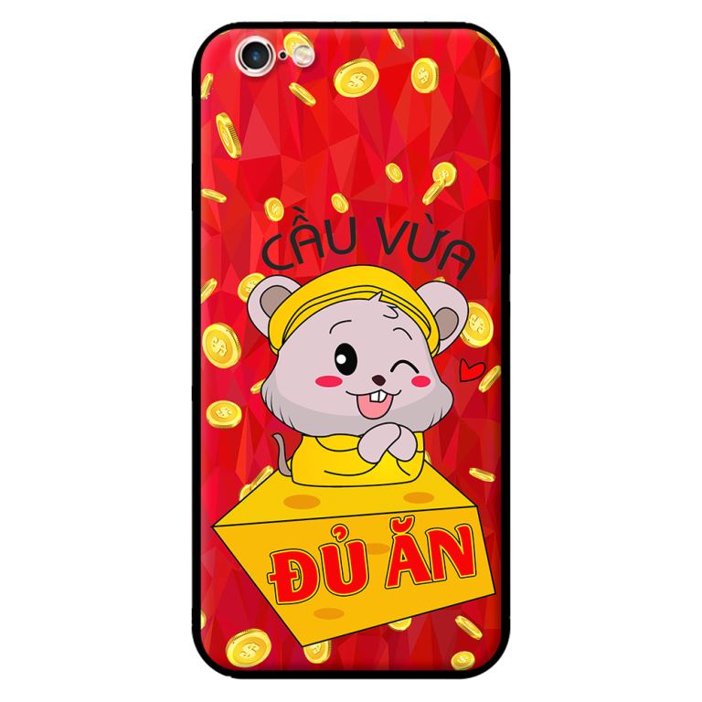 Ốp lưng in cho Iphone 6 Plus/6s Plus Mẫu Tết 2020