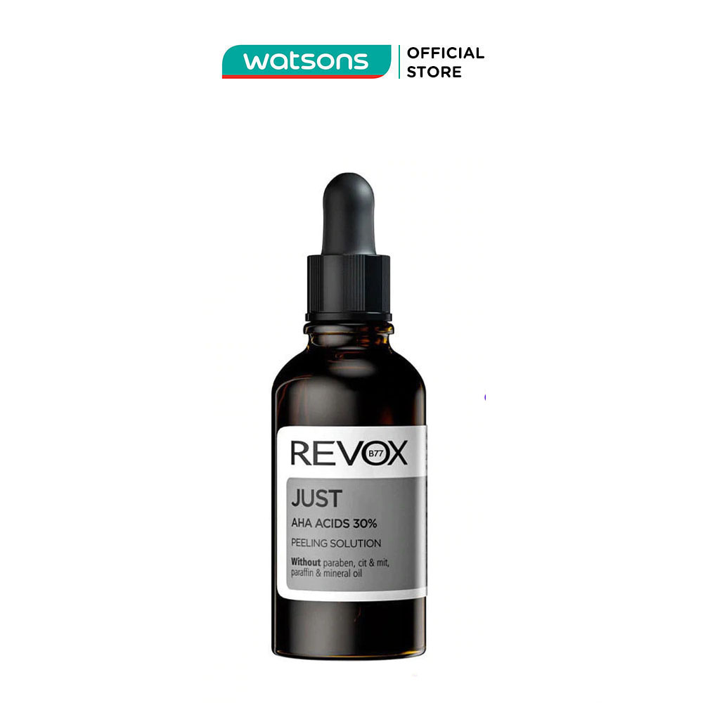 Tinh Chất Revox B77 Just AHA Acids 30% Peeling Solution Tẩy Tế Bào Da Mặt 30ml