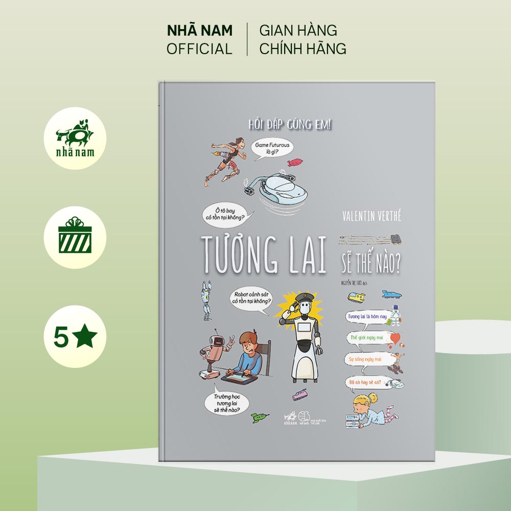 Sách - Hỏi đáp cùng em - Tương lai sẽ thế nào ( Nhã Nam Official)