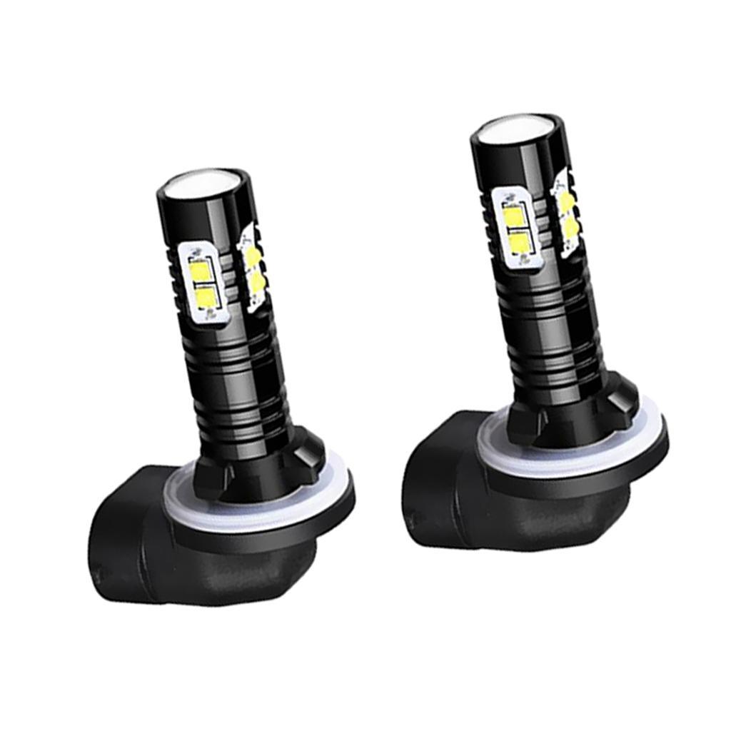 2X Universal 881 50W LED  Light Bulbs  Daytime Running Lamp