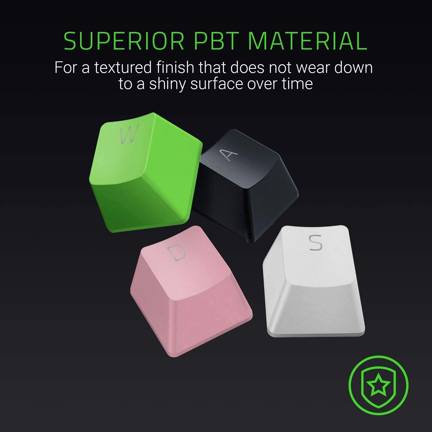 Bộ phím bấm Razer PBT Keycap Upgrade Set (Mới, hàng chính hãng)