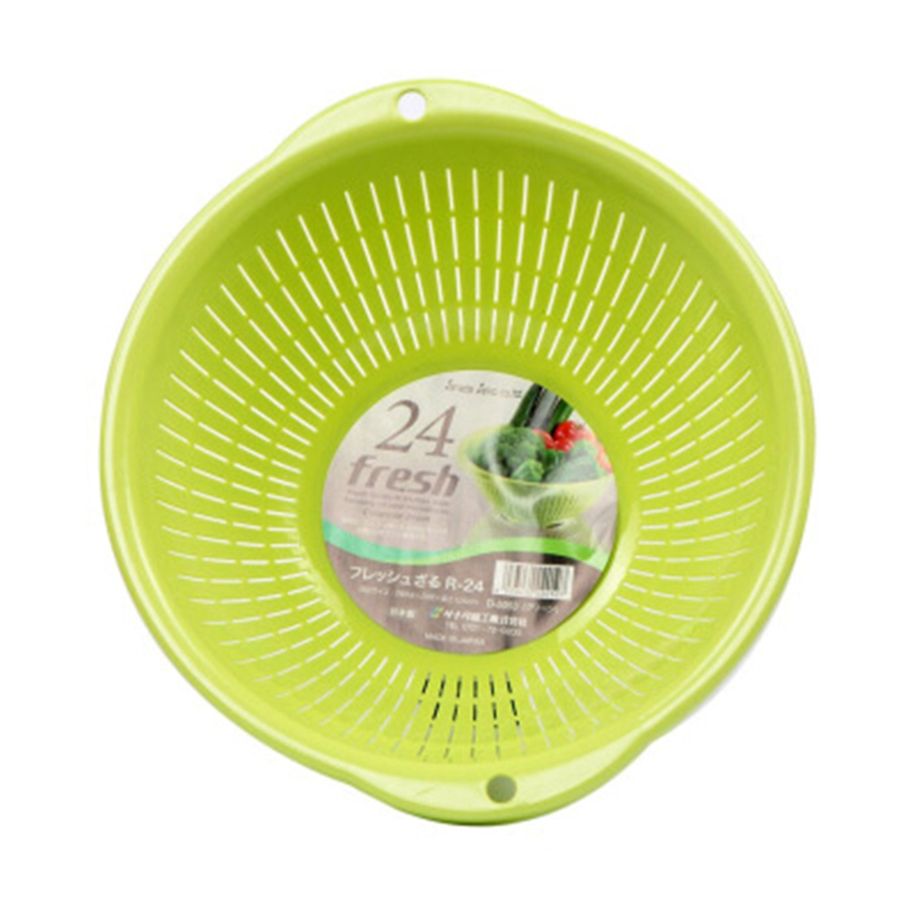 Rổ nhựa 3.6L màu xanh