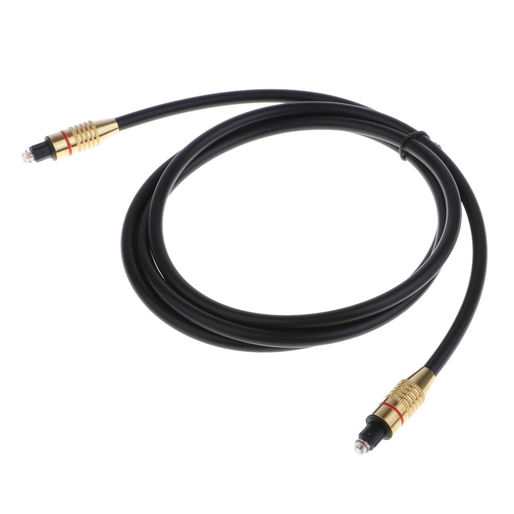 Ultra Slim Toslink Optical Digital Audio Cable OD:6.0mm Molded, Black