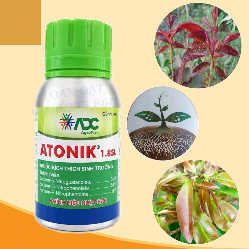 Ato.nik chai NHÔM 100ml - phân bón kích thích tăng trưởng nảy mầm và ra rễ