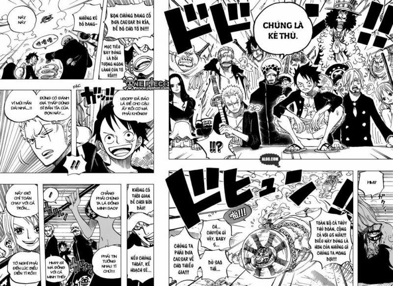 đảo hải tặc - one piece chapter 695 9