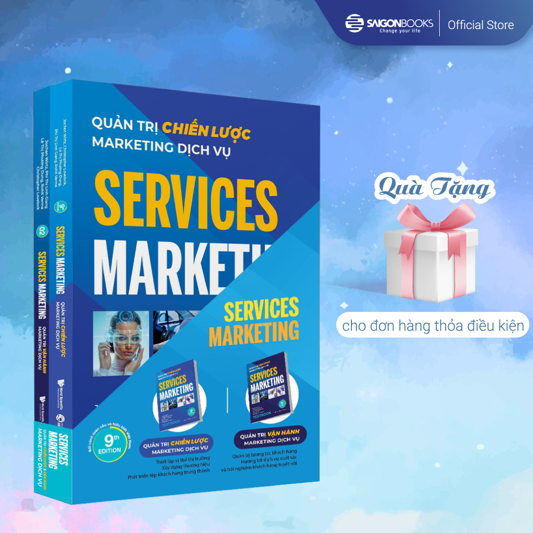 Bộ sách Services Marketing