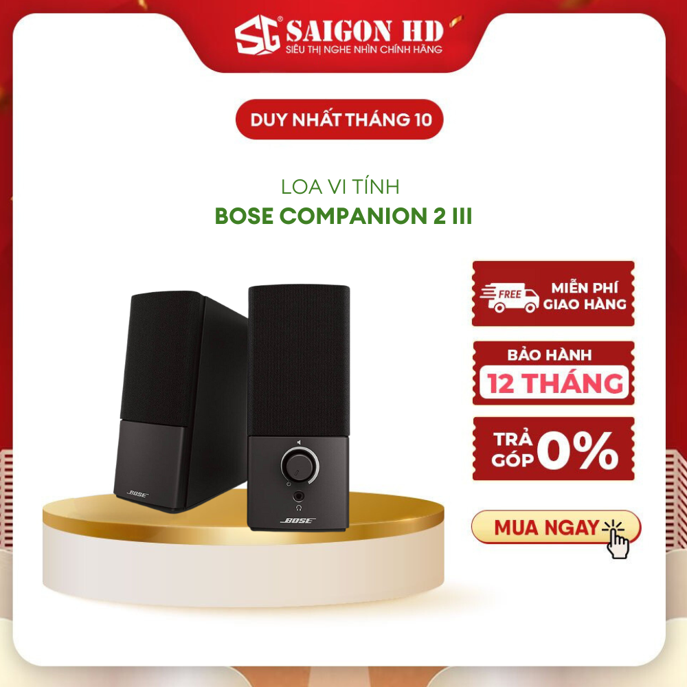 Bộ loa vi tính BOSE Companion 2 III - Hàng chính hãng