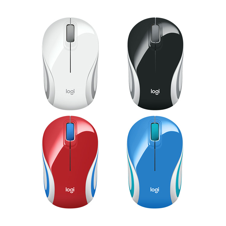 Chuột Không dây Logitech M187 - Hàng chính hãng