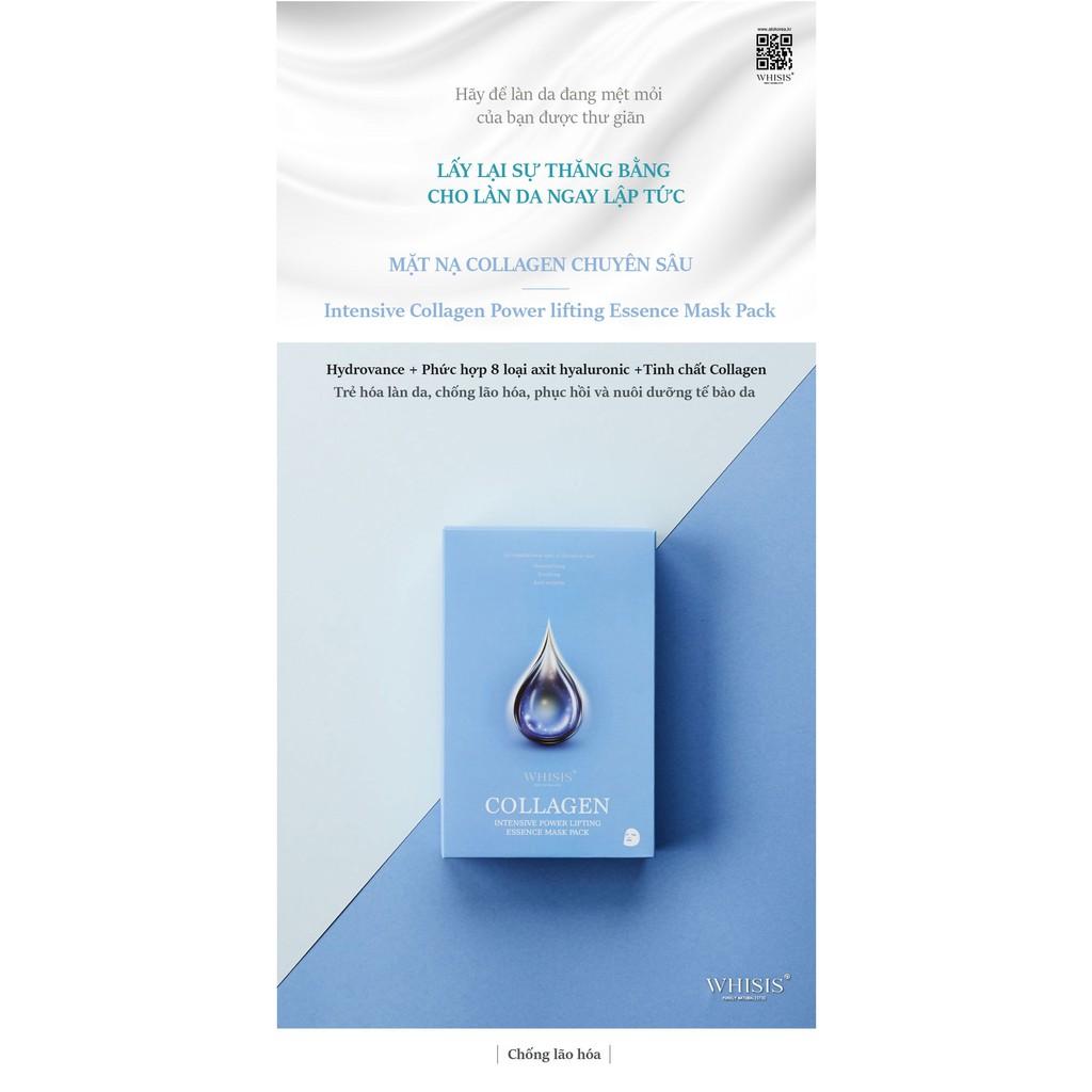 Mặt nạ chống lão hóa da cung cấp Collagen chuyên sâu WHISIS Intensive Collagen Power lifting Essence