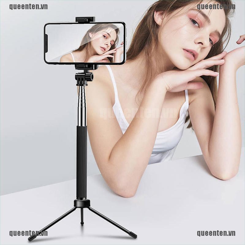 Extendable Selfie Stick Tripod Desktop Stand Desk Holder Remote For Cell Phone QUVN