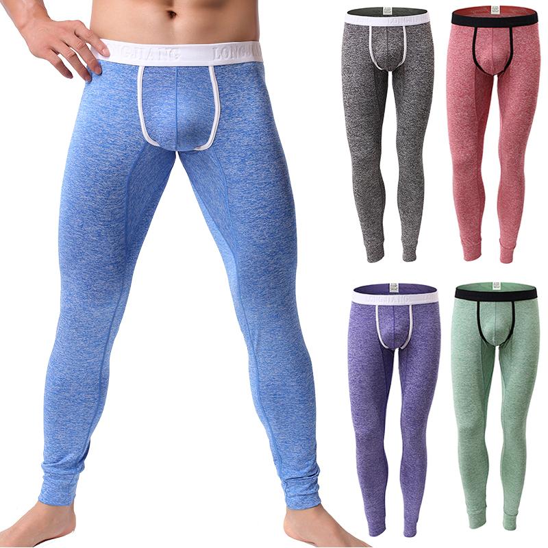 Quần Lót Nam Quần Lót Sinh Nhiệt Đáy Thu Giữ Ấm Mùa Đông Dài Mỏng Johns Quần Legging Nhiệt Quần Chắc Chắn Quần Lót XL