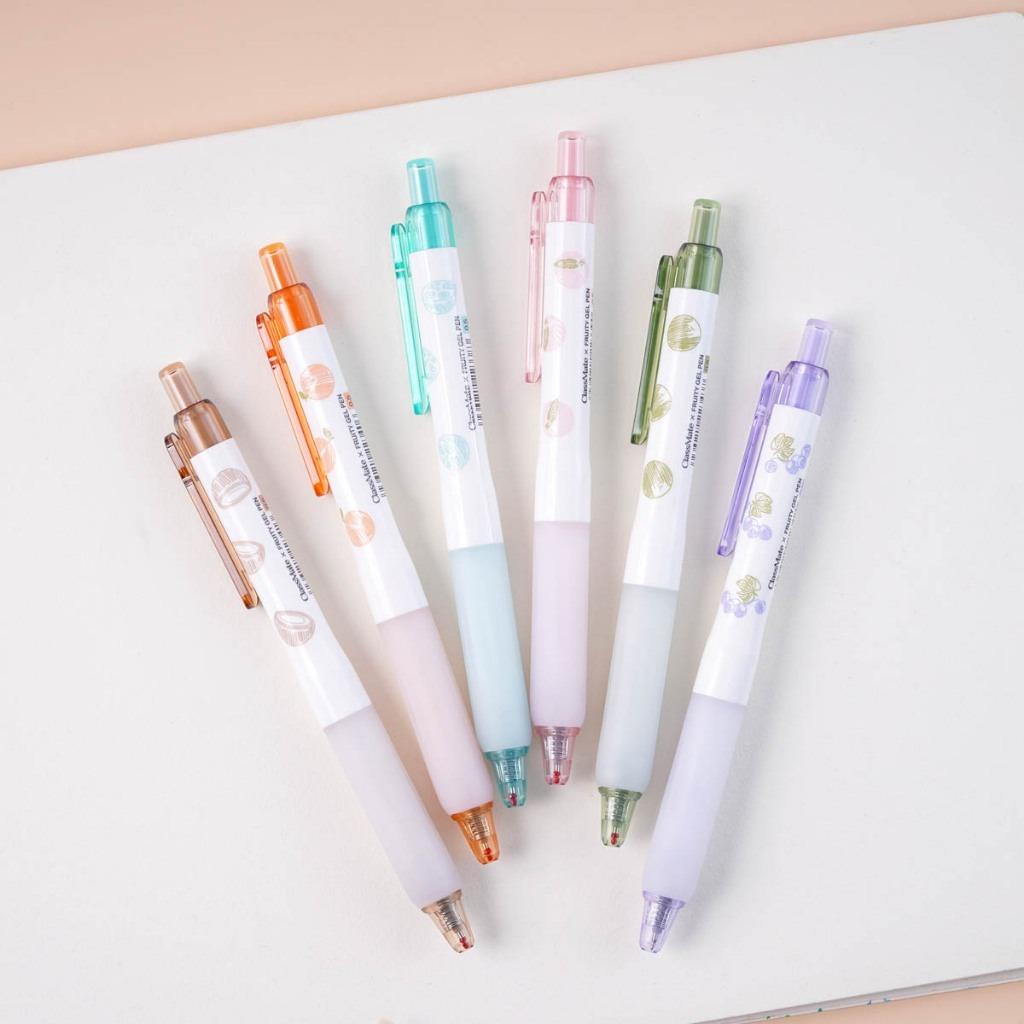 Bút Gel Bấm Hương Thơm Fruity 0.5 mm - ClassMate CL-GP510SG - Mực Tím Nho