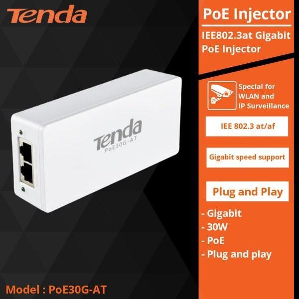 Bộ chuyến đổi Tenda PoE30G-AT - HÀNG CHÍNH HÃNG