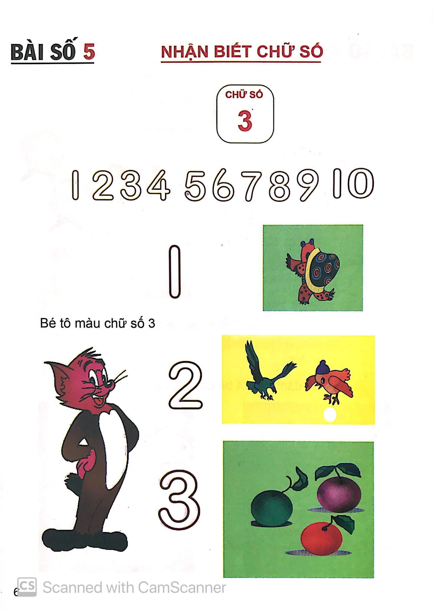 Bé Học Toán (4-5 Tuổi)