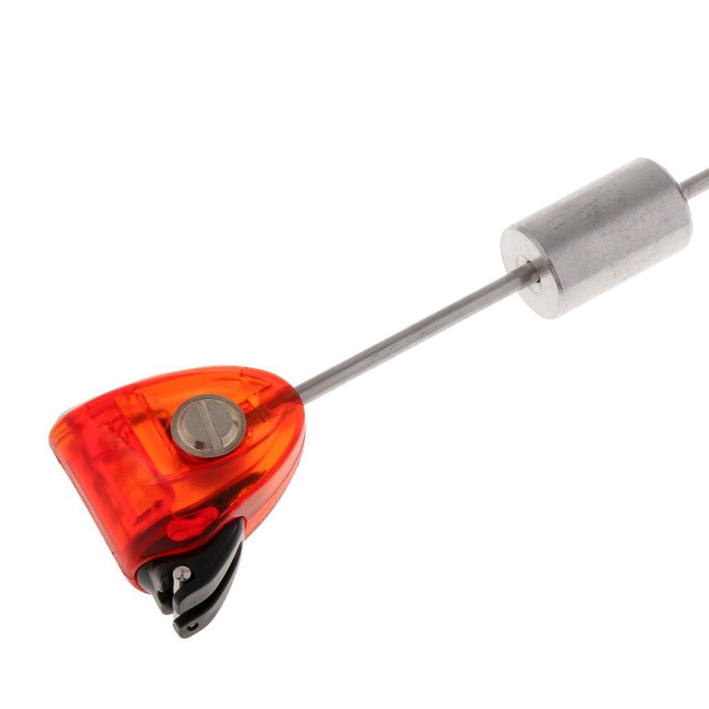 Fishing Bite Alarm Hanger LED Illuminated Bite Indicator for Day / Night Fishing