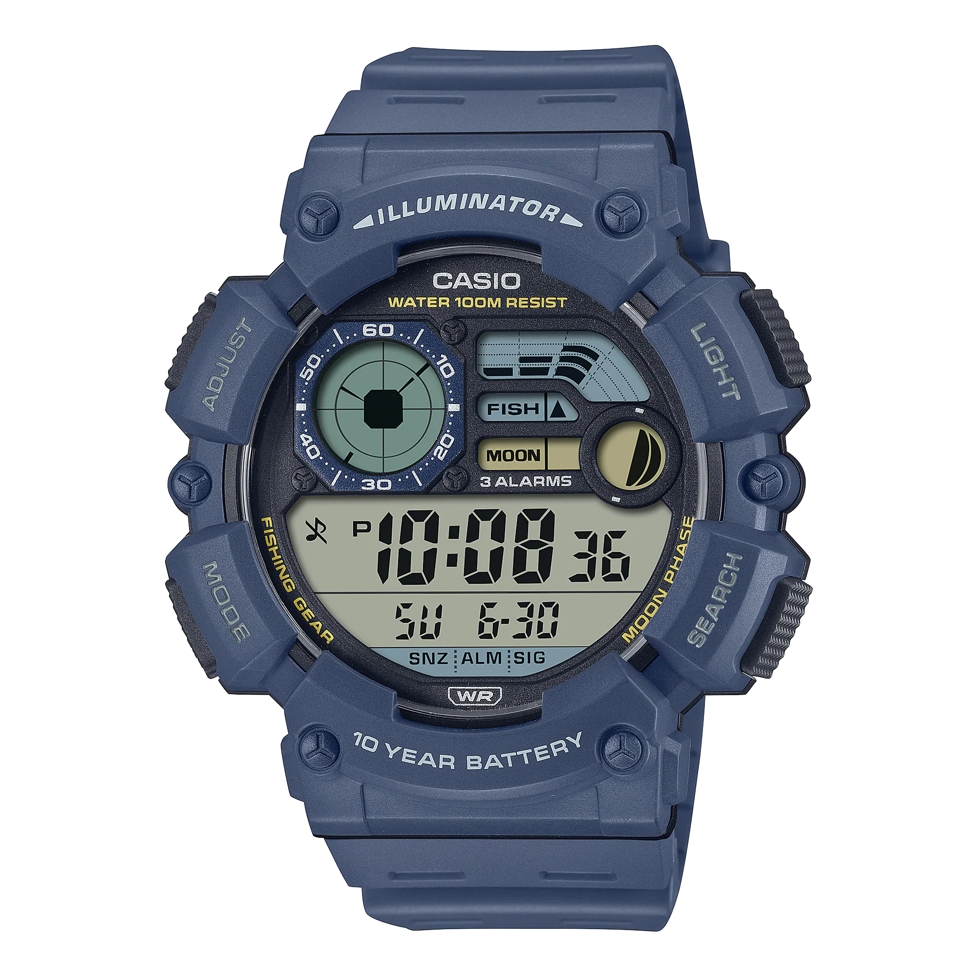 Đồng hồ Casio Nam General Dây Nhựa WS-1500H