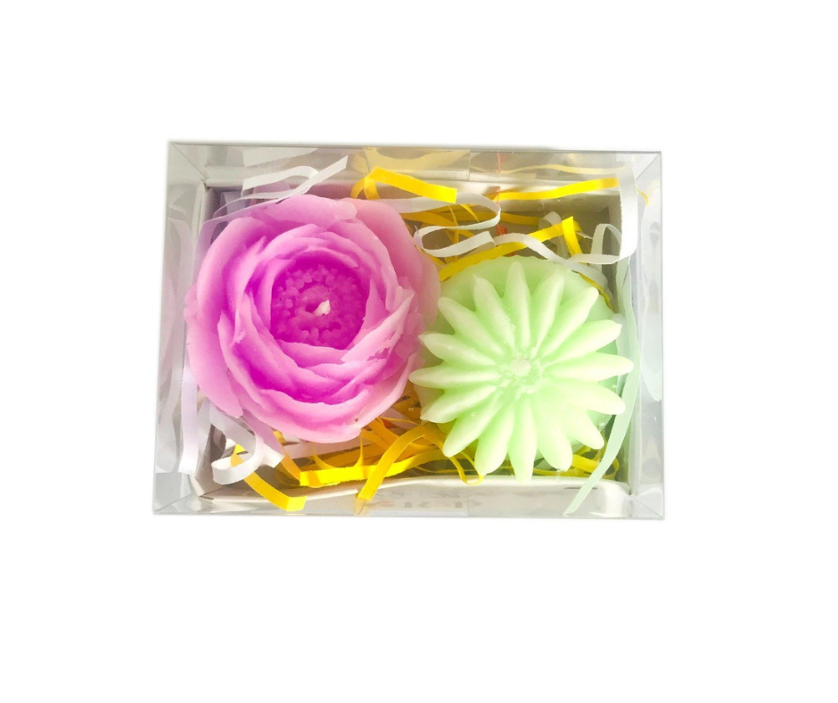 Bộ Gift Set Nến Thiên Thần, Đến Từ Thương Hiệu R2D  Làm Từ Sáp Cọ, Sáp Đậu Nành, Dầu Dừa Dùng Trang Trí Làm Qùa Tặng Decor
