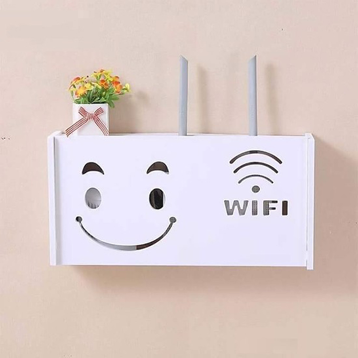 kệ wifi mặt cười 20x40x12