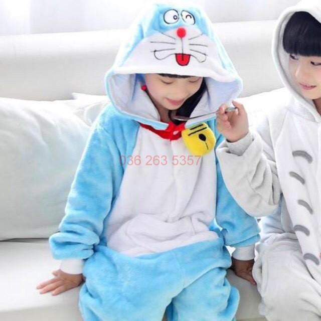 Bộ Đồ Thú Doraemon - Bộ đồ thú Doraemon Trẻ Em Cao Cấp