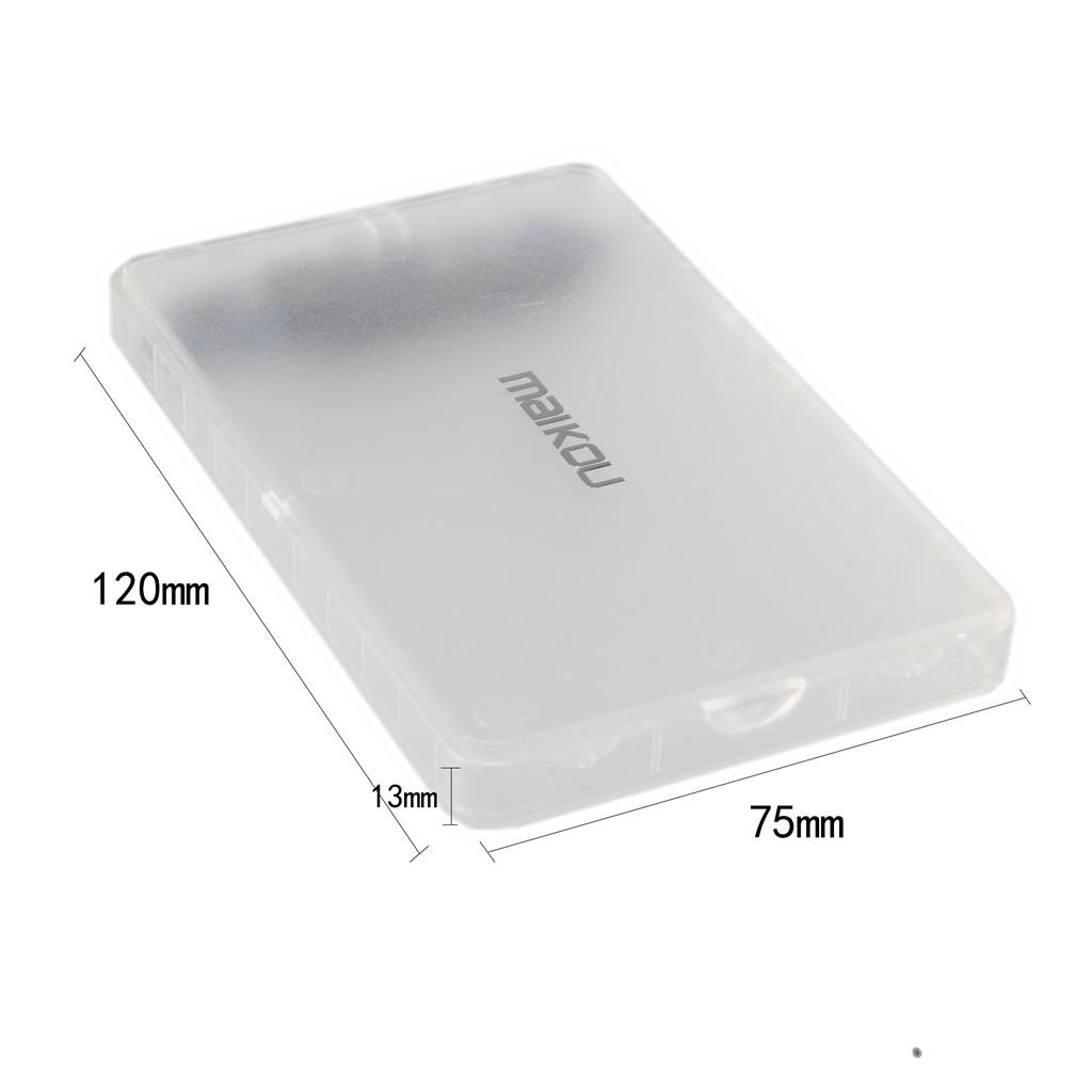 2.5inch USB 3.0 HDD SATA External Hard Drive Disk Enclosure Case Tool-free#2