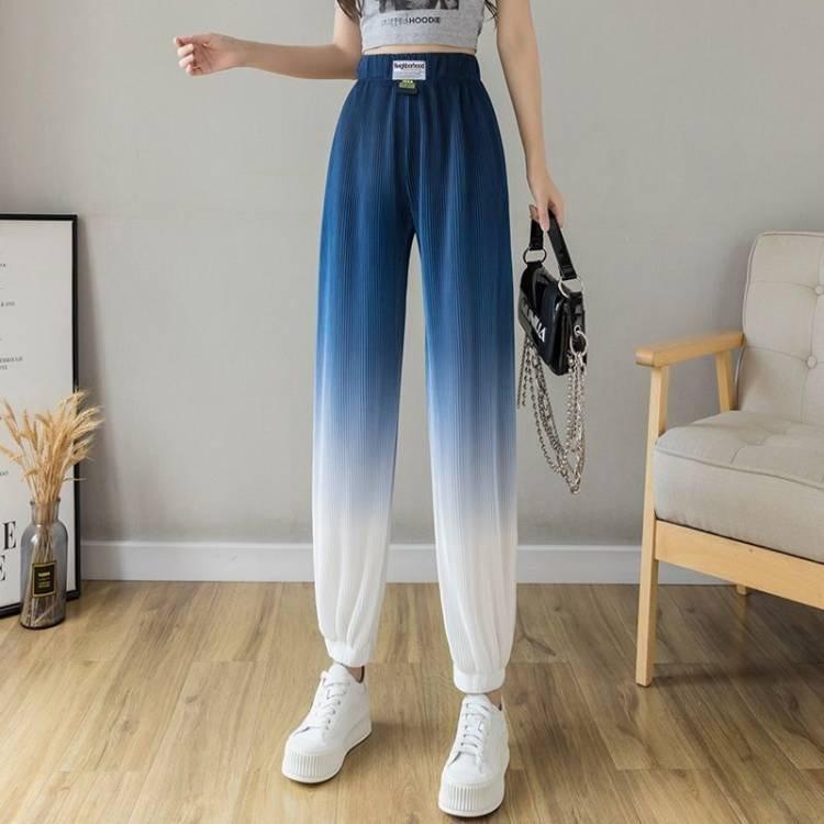 Quần jogger nữ đẹp cạp cao chun gấu siêu đẹp