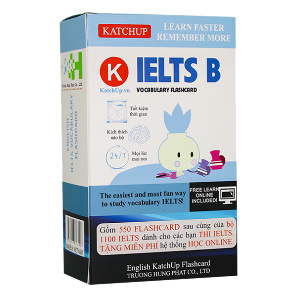 Bộ KatchUp Flashcard IELTS - High Quality