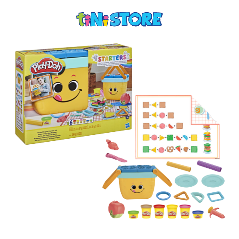 Bộ đồ chơi đất nặn giỏ picnic Play-Doh