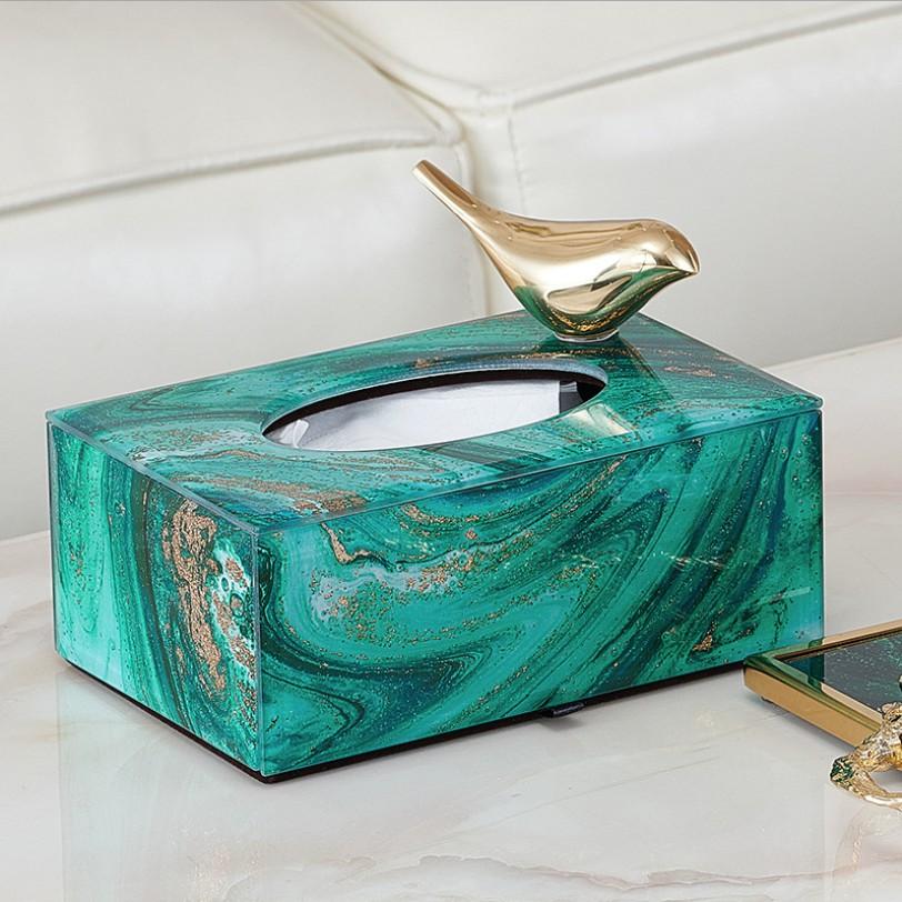 HỘP KHĂN GIẤY ĐỂ BÀN ĂN ĐỘC ĐÁO GOLDEN OCEAN - AsiaMart