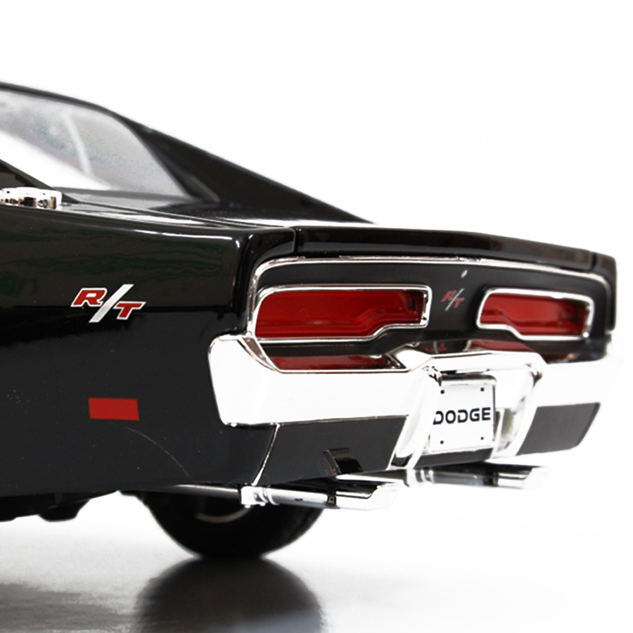 Mô Hình Xe Dodge Charger R/T 1969 Met Grey 1:18 Maisto - MH 31387