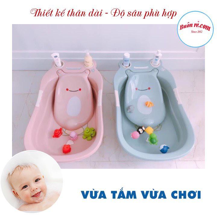 Chậu tắm ếch cho bé hàng Việt Nhật Cao Cấp -Thau tắm cho bé sơ sinh (MS:2203) -Buôn rẻ 01284