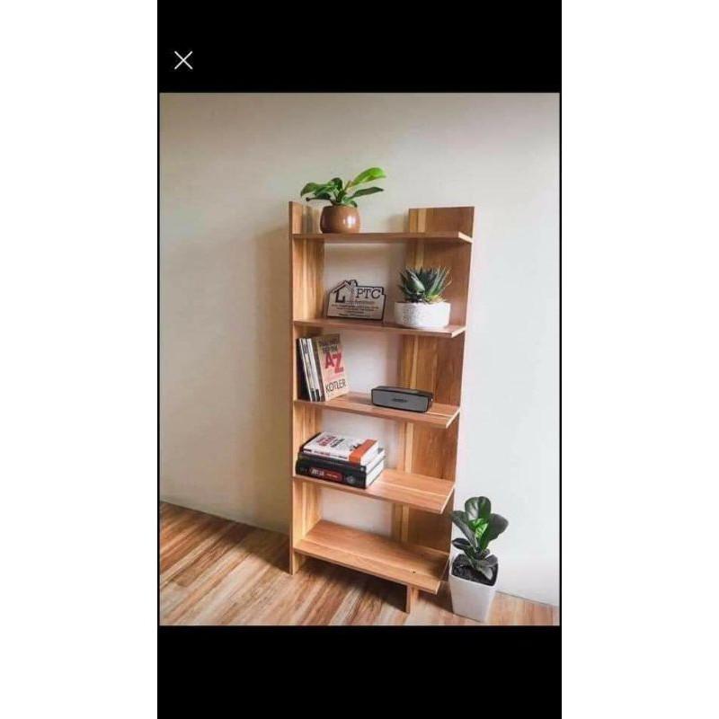 KỆ GỖ 5 TẦNG ĐỂ SÁCH ĐỂ ĐỒ ĐA NĂNG