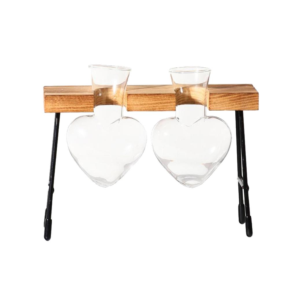 Test Tube Flower Bud Vase Planter Decorative Terrariumin for Office Cafe-2