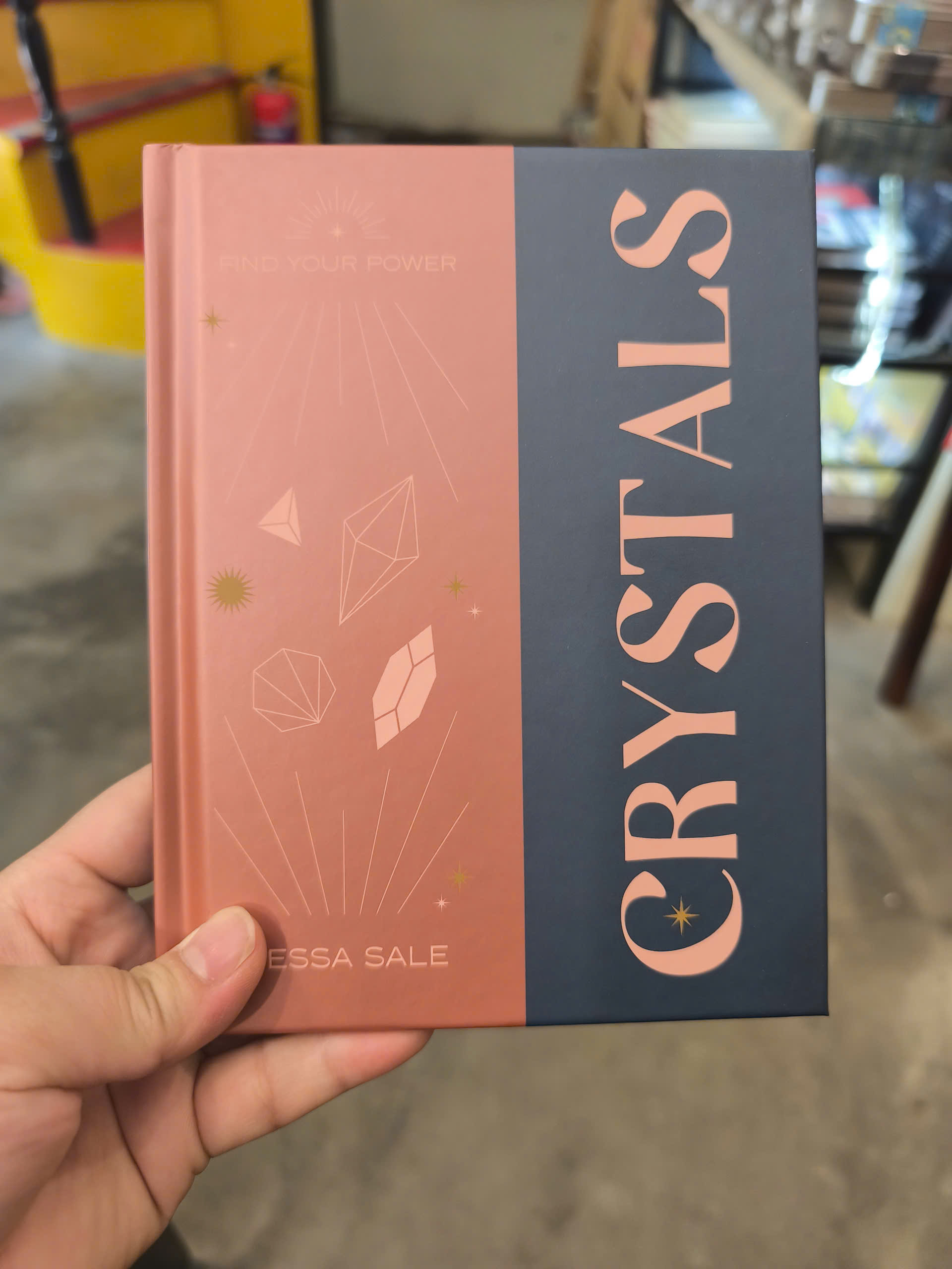 Sách - Find Your Power: Crystals by Tessa Sale | Self Help / Ngoại văn Nhập khẩu / Bìa cứng
