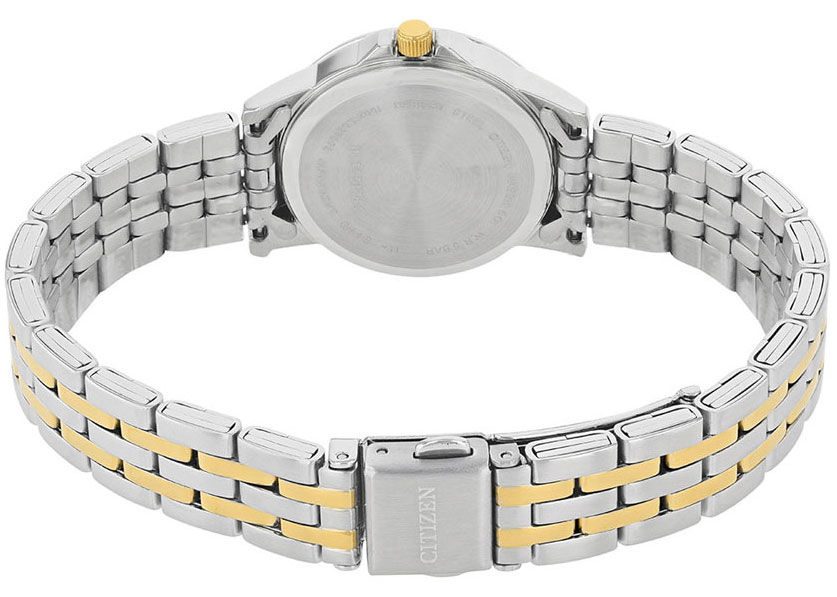 Đồng Hồ Nữ Citizen Dây Thép Không Gỉ EQ0604-56E - Mặt Đen