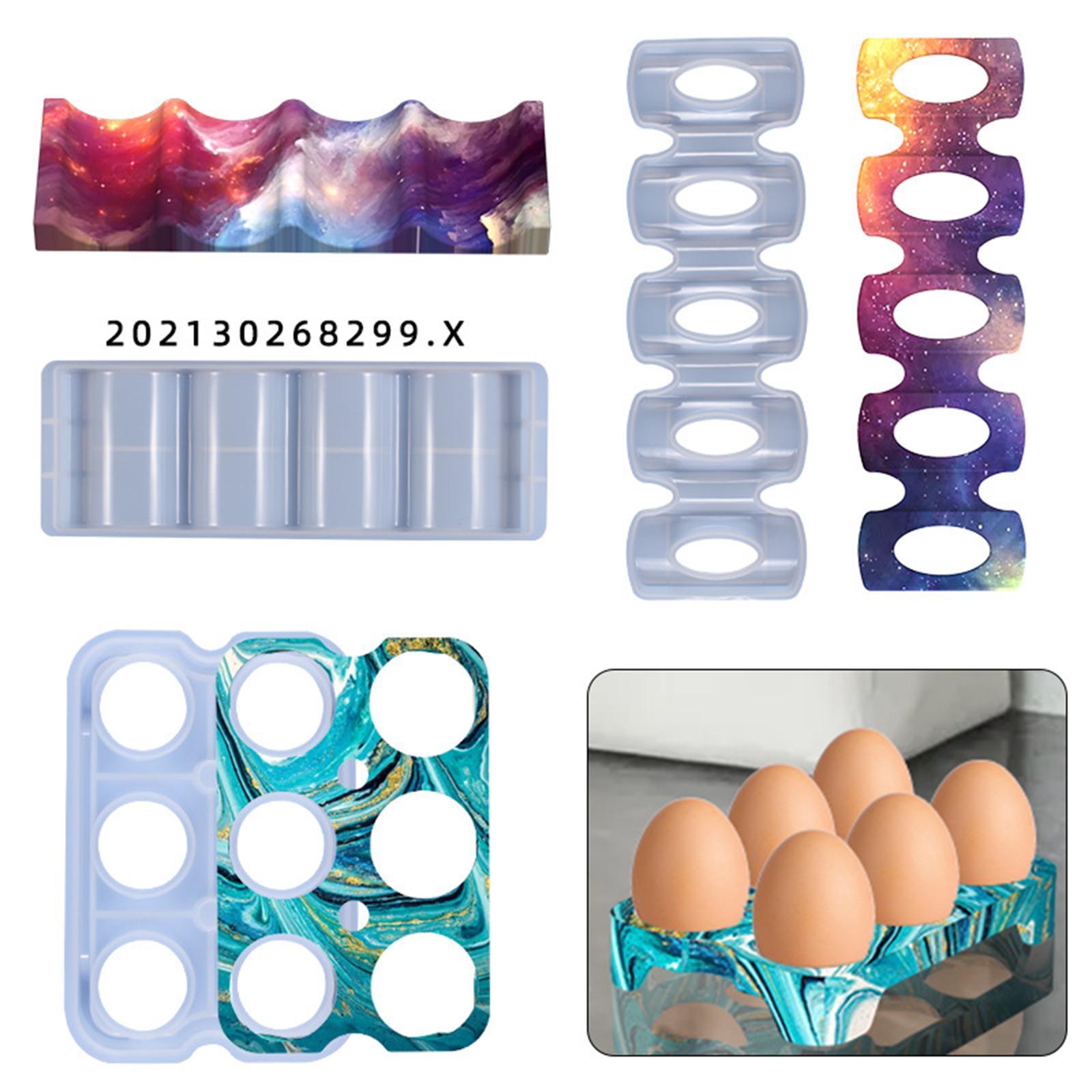 Egg Holder Rack Silicone Mold Silicone Mould Crafts DIY Crafts Tool for Home Decoration Art