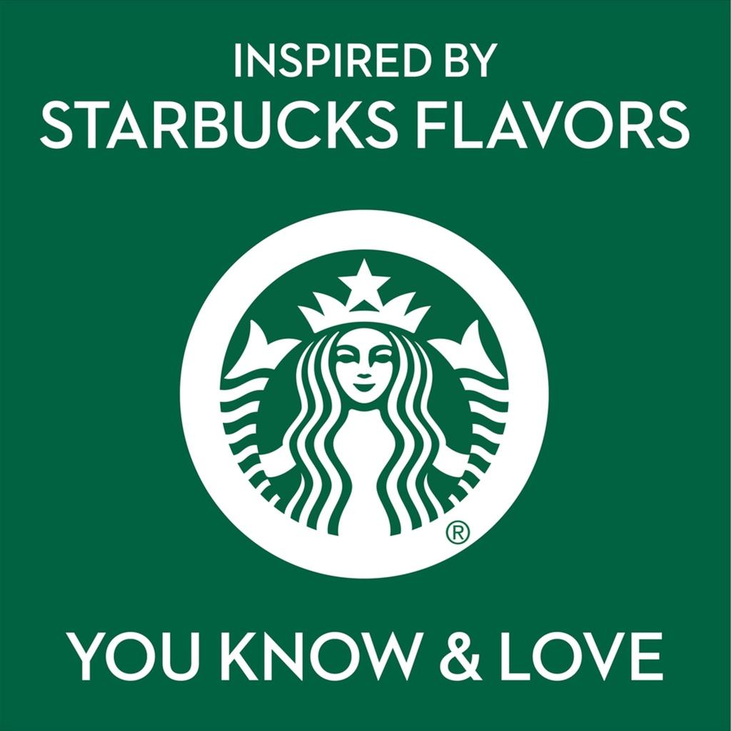 KEM SỮA LỎNG YẾN MẠCH - QUẢ HẠNH Starbucks ALMOND MILK and OAT MILK - HAZELNUT LATTE Coffee Creamer, 828ml (28oz)