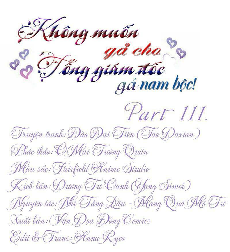 không gả cho tổng tài, gả cho người hầu chapter 111 1