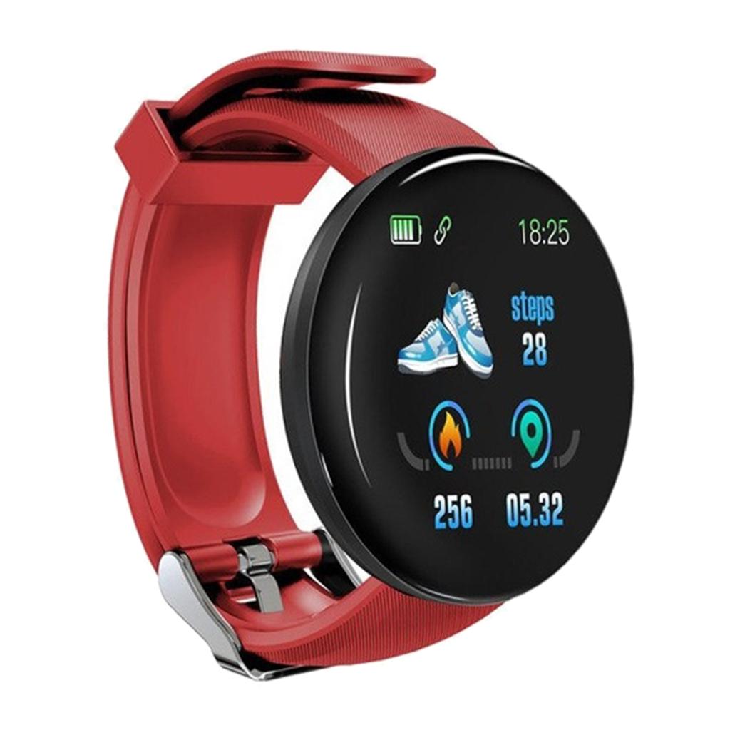 Đồng Hồ đeo Tay Thông Minh Bluetooth D18 Fitness Sport Tracker Không Thấm Nước Unisex