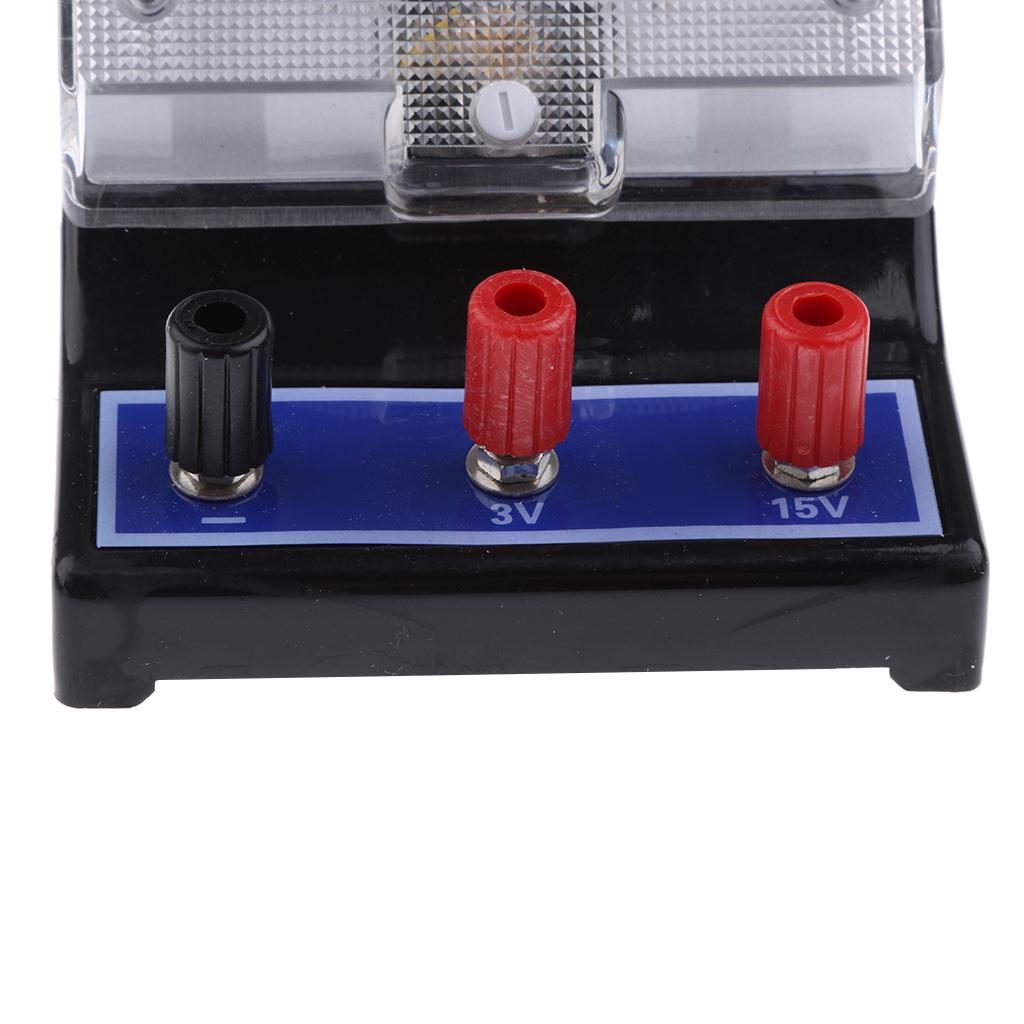 Analog Panel Volt Voltage Testing Meter Voltmeter Gauge -1- 0-3V -5-0-15V  Small Size Easy to Carry