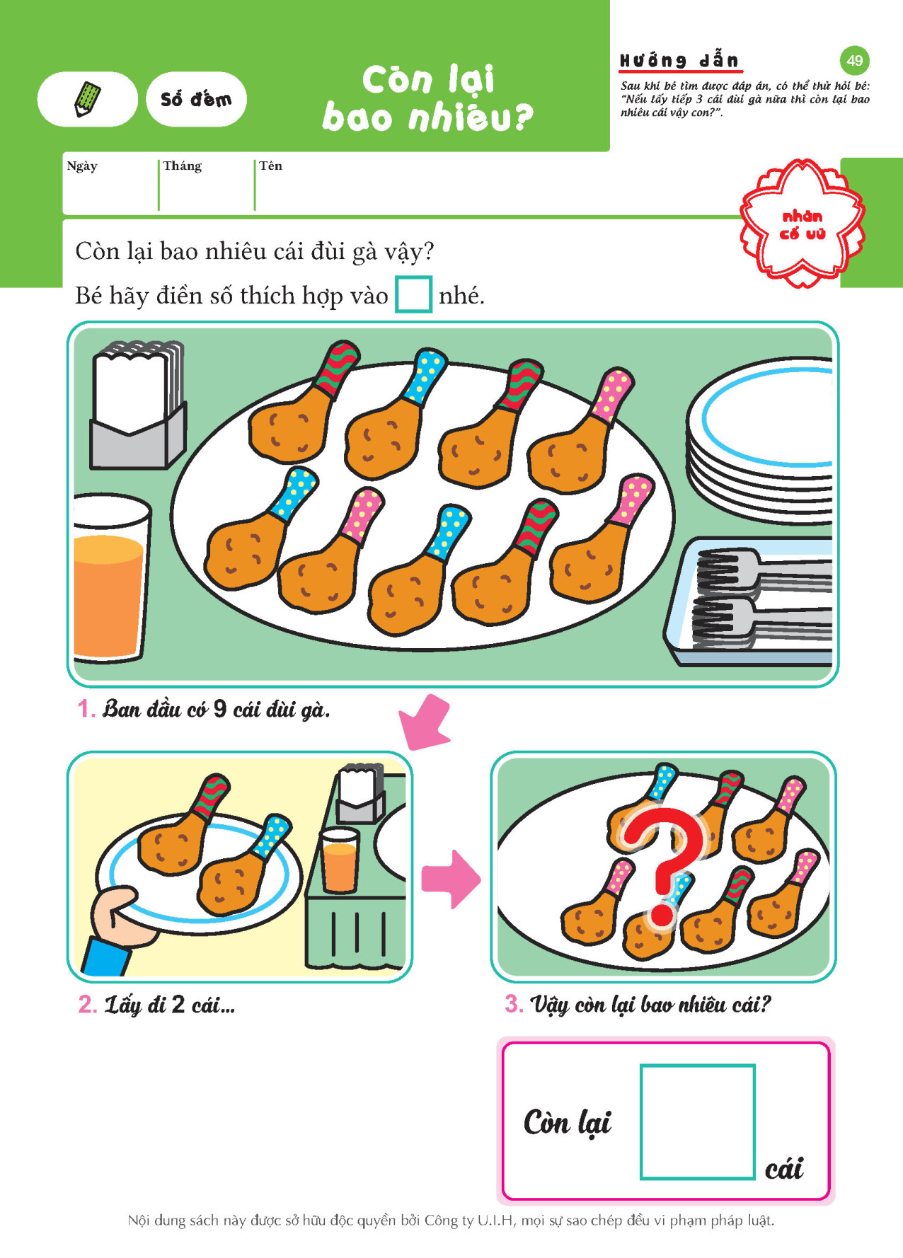 Số - Tư duy (5~6 tuổi) - Giáo dục Nhật Bản - Bộ sách dành cho lứa tuổi nhi đồng - Giúp trẻ phát triển cân bằng tri thức và tư duy