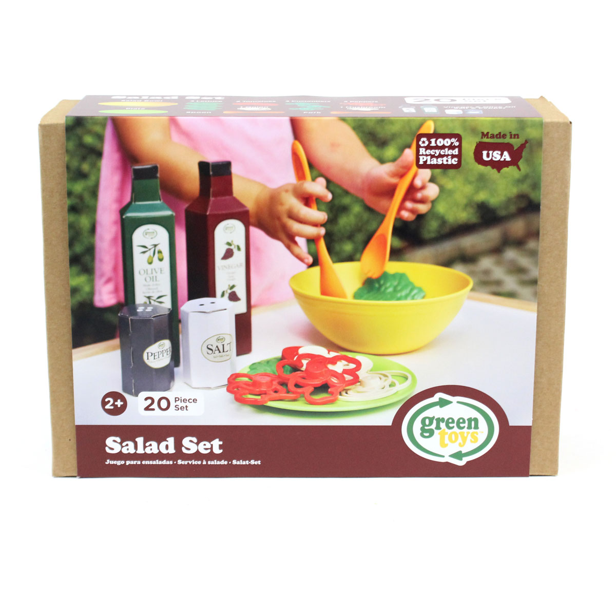 Bộ Đồ Chơi Làm Salad Green Toys Cho Bé Từ 2 Tuổi